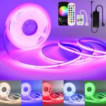 10m WIFI RGBW Cob Led Strip Light  672LEDs/M Led Tape Light Kit for Home Decor
