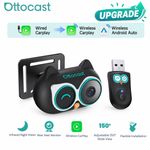 Ottocast Cabin Care Baby Camera 1080P HD +Wireless Carplay Adapter USB Plug *UK
