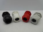 WISKA 20MM TRS STUFFING COMPRESSION CABLE GLAND BLACK WHITE RED GREY IP68