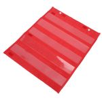 Magnetic Pocket Chart 5 Rows Transparent Schedule Pocket Chart For Home Scho CUT