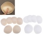 3   Pairs   Foam   Insert   Breast   Bra   Pads   Push   Up   Bust   Enhancer