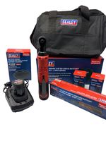 Sealey CP1202KIT Ratchet Wrench Kit 3/8" Sq Drive 12V 2 Batteries + Storage Bag