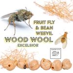 Wood Wool Excelsior, Fruit Fly & Bean Weevil Breeding Insect Culture