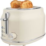 Salter Ultimate Products EK6724CRM Retro 2 Slice Toaster Cream