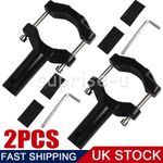 X2 Motorcycle Fork Mount Bracket Clamp Holder For Spotlight Fog Drive Head Light