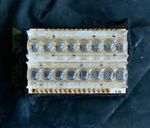 2 x NSA1588A National - 8 Digit 7 Segment LED DisplayUnit, multiplexed RARE(NOS)