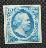 Netherlands 1852 Scott #1 Mint 