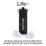 Ear Plugs Sleep I Silicone Earplugs for Sleeping, Snoring, Music Motorcycle NEW