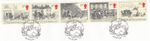 Mail Coaches GB Used stamps Bristol 1984 ON PIECE (148687)