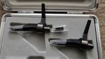 3 Styli 2 Cartridges Ortofon Concorde MkII Mix Twin DJ. Flight case, box, guards
