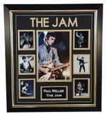 Framed PAUL WELLER of THE JAM Signed Photo Picture with CERTIFICATE.
