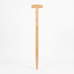 Wooden Shovel Handle 80cm T Grip Spade Fork Replacement Shaft