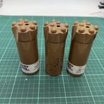BB-R32-41-H-0 R32 41mm 3pcs Button Drill Bit Hard Rock Quarry Mining 41R32H NOS