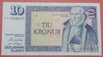 Iceland 10 Kronur 1961 Banknote Arngrimur Jonsson UNC Uncirculated Paper Money