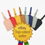 Leather Suitcase Luggage Tags High Quality Id Card Name Label Baggage Travel