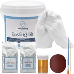 Moulding Memories 3D DIY Hand Casting Kit for Couples, Babies, Kids & Adults wit