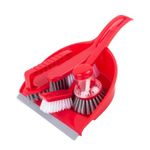 LIAO 5pcs Cleaning Brushes Set Dustpan Sweeping Bathroom Kitchen Soap Dispenser