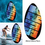 Skimboard Water Surfboard Surfing Premium Lightweight Sliding Wooden Skim Board