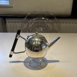 Silver Plated Art Deco Christopher Dresser Style Spherical Shape