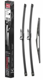 Front Rear Wiper Blades fits: FIAT Grande Punto Hatchback 2005-2011 | HQ AUTOMOT
