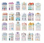 2024 Lenox 24 Piece Spice Village Jar Collection - Complete - Full Set In Hand!!