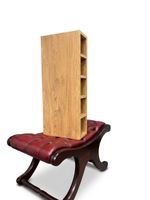 Winchester Oak Wooden Wine Rack Cabinet Kitchen Living Storage 720x300x150mm