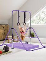 Gymnastics Bars Expandable Horizontal Training Bar For Children Kids Home Gym