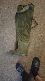 Fishing Hip Waders Size 10 Brand New Unused Boxed Nylon PVC Waterproof