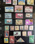 A collection of 27 Kuwaiti vintage stamps, 1960s and 1970s.various themes. #G52