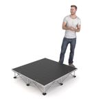 PD X-Lite750 Portable Stage Platform Riser System - 1m x 1m x 20cm