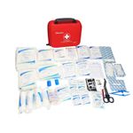 FIRST AID KIT MEDICAL EMERGENCY HOME TRAVEL CAR TAXI WORK 1ST AID BAG 186 PIECE