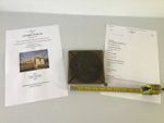 Vintage WW1 Bronze Death Penny in original Cardboard Case-Pte George Whyte A.I.F