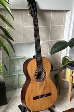 Late 19th Century JTL Jerome Thibouville Lamy Parlour Romantic Guitar - Restored
