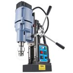 ZELCAN 1950W Magnetic Drill Press Portable Mag Drill Machine 50mm Depth 650rpm