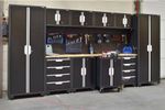 Large Modular Garage Set Storage Cabinet Steel Tool Chest Workbench Drawers Unit