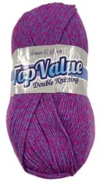 Clearance James C Brett Top Value Double Knitting 100g 100% Acrylic 8 Shades