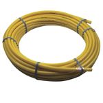 Yellow MDPE Gas Pipe - 32mm x 50m Coil ,GSP PE80,32x3.0,SDR11,GIS/PL2-2:2022