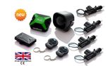 CAR ALARMS CENTRAL LOCK+ IMMOBILISER +DUAL PROXIMITY + 4 DOOR CENTRAL LOCK KIT