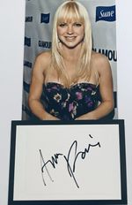 Anna Faris American Actress, Scary Movie Original 10 x 8 Signature Piece