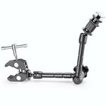 11" Articulating Magic Arm + Super Clamp Crab for DSLR Camera LCD Monitor LED
