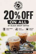20% OFF Black Sheep Coffee