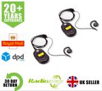 MOTOROLA CLP446 PROFESSIONAL COMPACT PMR446 LICENCE FREE TWO WAY RADIO x 2