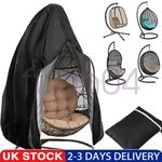 Egg Chair Cover Waterproof Heavy Duty Hanging Egg Chair Cover Garden Outdoor UK