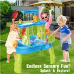 Kids Sand and Water Table Children's Garden Beach Play Table and Accessories UK