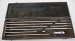 Moore & Wright No.52 Internal Micrometer Set 3-12" Engineers Bore Gauge In Case