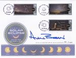 2015 Solar Eclipse Isle of Man cover , signed by Astronaut Alan Bean