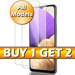 Tempered Glass Screen Protector For Samsung A17 A16 A15 A13 A12 A14 A55 A56 A52s