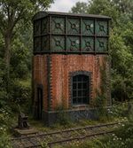 Water Tower (N-Gauge)  Model Railway