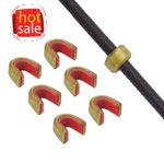 6pcs Archery String Nocking Points Brass Buckle Clip Knock Shooting Nocks UK NEW