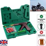 Car Wheel Vacuum Tyre Repair Tool Kit Mushroom Plug Tire Plugger Tubeless w/ Box